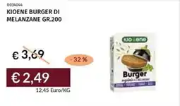 Prezzemolo e Vitale Kioene burger di melanzane offerta
