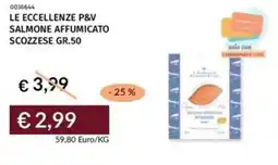 Prezzemolo e Vitale Le eccellenze p&v salmone affumicato scozzese offerta