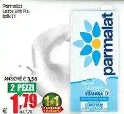 Elite Parmalat Latte Uht P.s brik 2 pezzi offerta
