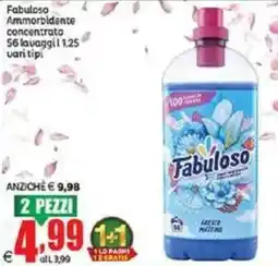 Elite Fabuloso Ammorbidente concentrato 56 lavaggi vari tipi 2 pezzi offerta