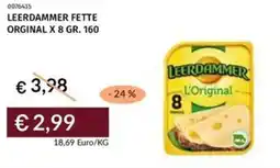 Prezzemolo e Vitale Leerdammer fette orginal offerta