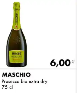 Iper Tosano MASCHIO Prosecco bio extra dry offerta