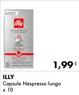 Iper Tosano ILLY Capsule Nespresso lungo offerta