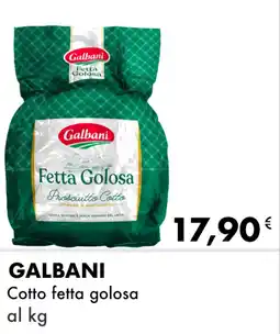 Iper Tosano GALBANI Cotto fetta golosa offerta