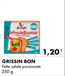 Iper Tosano GRISSIN BON Fette salate porzionate offerta