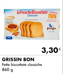 Iper Tosano GRISSIN BON Fette biscottate classiche offerta