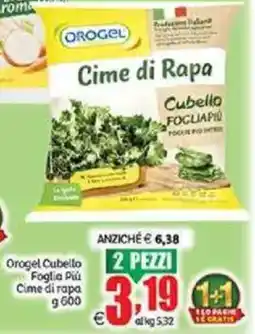 Elite Orogel cubello Foglia Più Cime di rapa 2 pezzi offerta
