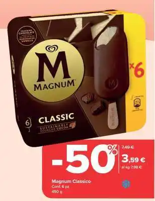 Carrefour Magnum Classico offerta