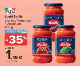 Carrefour Sughi Barilla offerta
