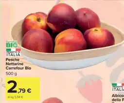 Carrefour Pesche Nettarine Carrefour Bio offerta