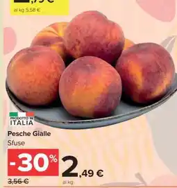 Carrefour PESCHE GIALLE offerta