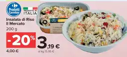 Carrefour Insalata di Riso Il Mercato offerta