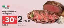 Carrefour Polpa di Manzo all’Inglese offerta