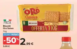 Carrefour BISCOTTI ORO SAIWA offerta