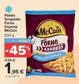 Carrefour Patate Surgelate Forno Express McCain offerta