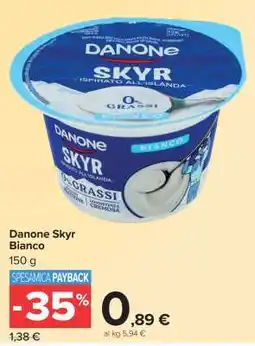 Carrefour Danone Skyr Bianco offerta