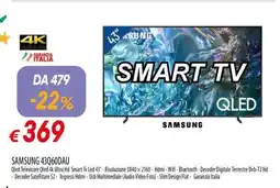 Famila SAMSUNG 43Q60DAU offerta