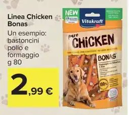 Carrefour Linea Chicken Bonas offerta