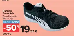 Carrefour Running Puma Axis offerta