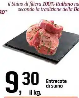 Famila ENTRECOTE DI SUINO offerta