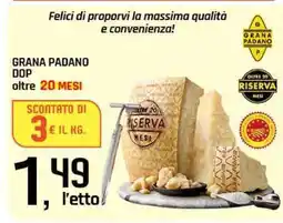 Famila Grana Padano DOP oltre 20 mesi offerta
