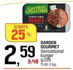 Famila GARDEN GOURMET Sensational burger offerta