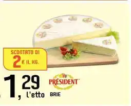 Famila PRESIDENT BRIE offerta