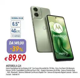 Famila MOTOROLA G24 offerta