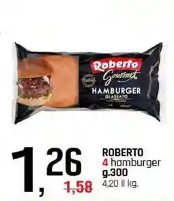 Famila ROBERTO 4 hamburger offerta