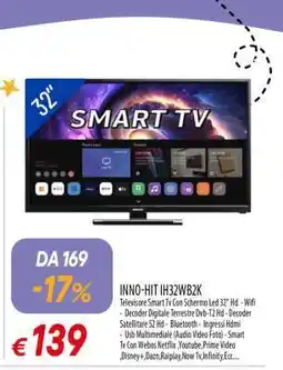 Famila INNO-HIT IH32WB2K offerta