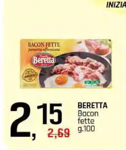 Famila BERETTA Bacon fette offerta