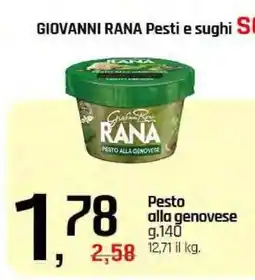 Famila Giovanni Rana Pesto alla Genovese offerta