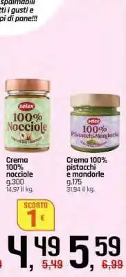 Famila Crema 100% nocciole offerta
