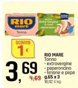 Famila Rio Mare Tonno offerta