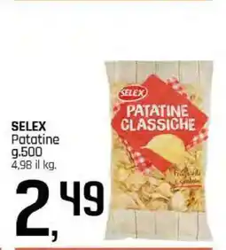 Famila SELEX Patatine offerta