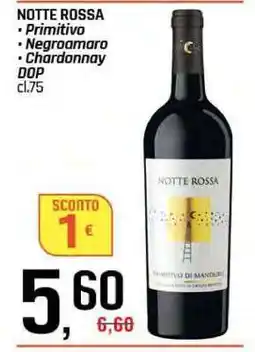 Famila NOTTE ROSSA offerta