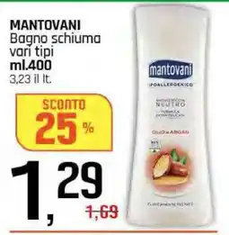 Famila MANTOVANI Bagno schiuma vari tipi offerta