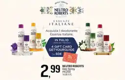 Famila NEUTRO ROBERTS Deo Spray offerta