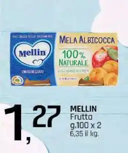 Famila MELLIN Frutta offerta