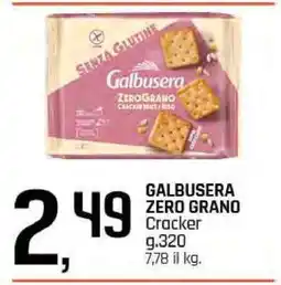 Famila Galbusera Zero Grano offerta