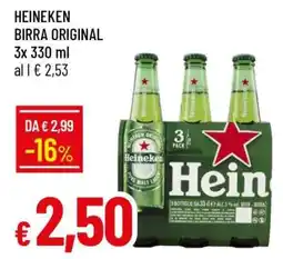 Famila HEINEKEN BIRRA ORIGINAL offerta