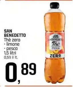 Famila SAN BENEDETTO Thè zero offerta