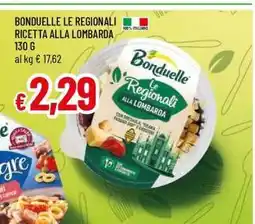 Famila BONDUELLE LE REGIONALI RICETTA ALLA LOMBARDA offerta