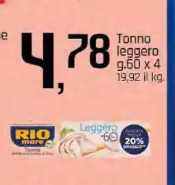 Famila RIO MARE Tonno Leggero offerta