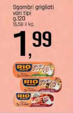 Famila Sgombri grigliati vari tipi offerta