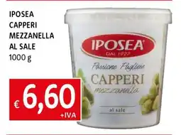 Famila IPOSEA CAPPERI MEZZANELLA AL SALE offerta