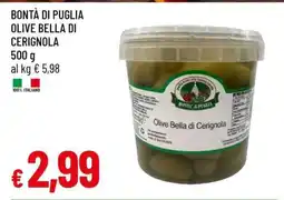 Famila Bontà di Puglia Olive Bella di Cerignola offerta