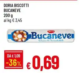 Famila Doria Biscotti Bucaneve offerta