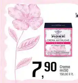 Famila Acqua alle Rose Crema Antirughe Lenitiva offerta