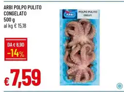 Famila ARBI POLPO PULITO CONGELATO offerta